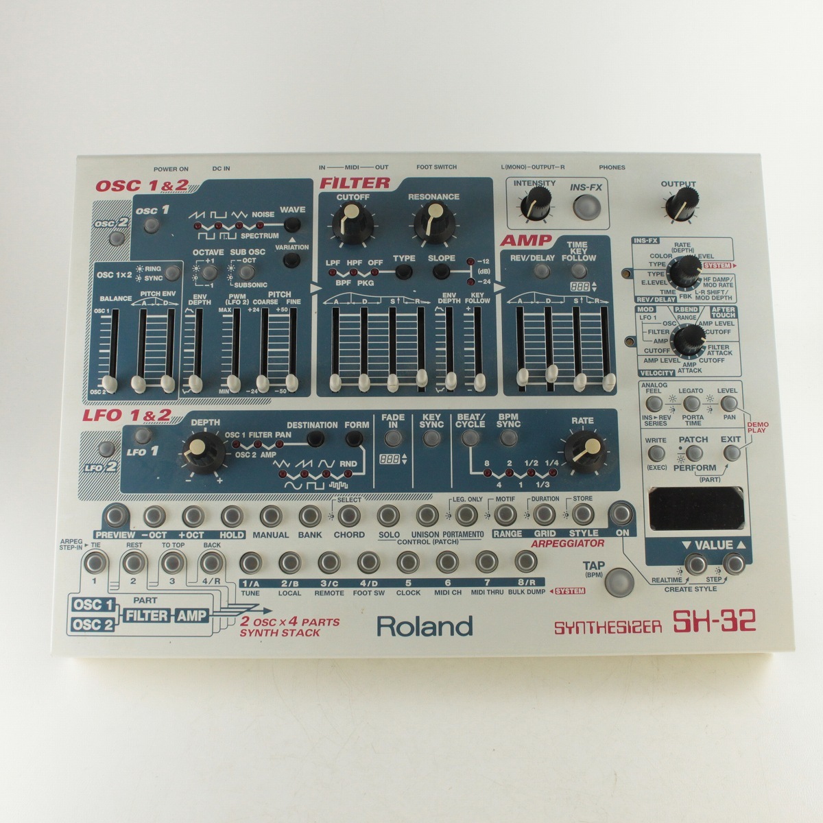 Roland SH-32 Synthesizer 【御茶ノ水本店】（中古/送料無料）【楽器 ...