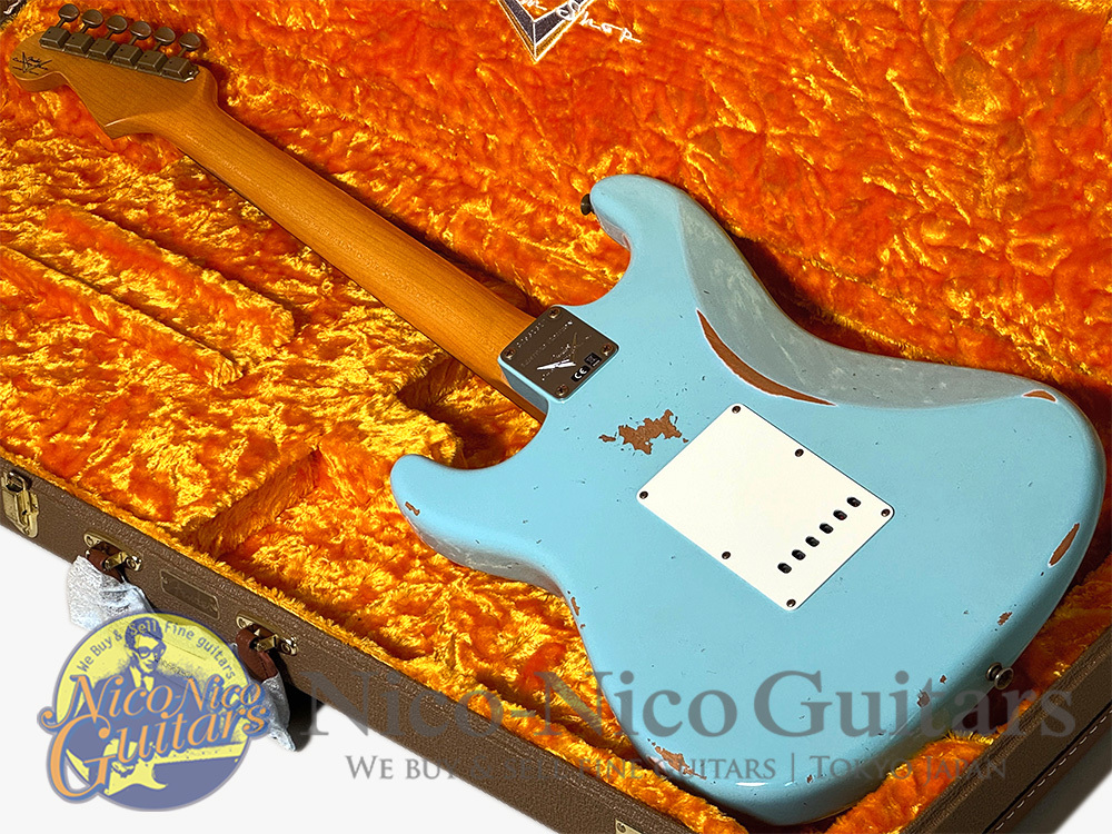 Fender Custom Shop 2023 Limited 1960 Stratocaster Relic (Faded Aged Daphne  Blue)（中古）【楽器検索デジマート】