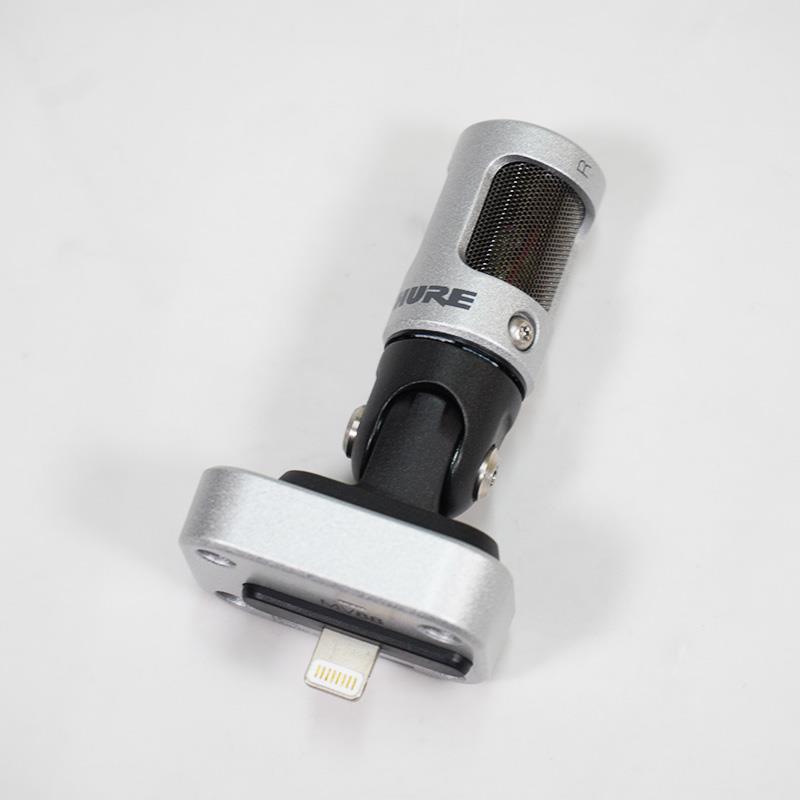 動作良品】SHURE MV88 Lightning用ステレオコンデンサーマイク Amazon