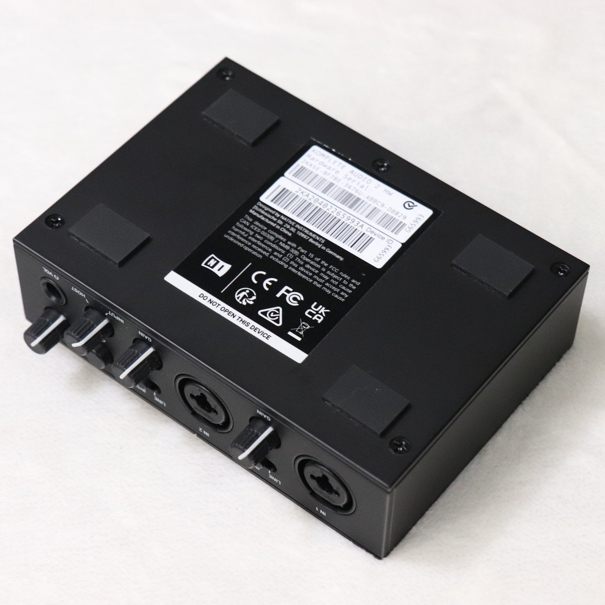 新品未使用 KOMPLETE AUDIO 2 本体のみ（ソフトなし） 新品未使用 KOMPLETE AUDIO 2 本体のみ（ソフトなし） 新品未