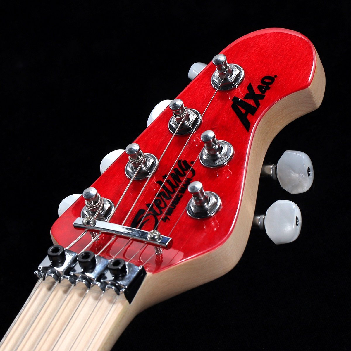 新品【Sterling by MUSICMAN】AX40 (Trans Red) Sterling by MUSIC MAN SBMM AX40-TRD-M（Trans Red) JAPAN