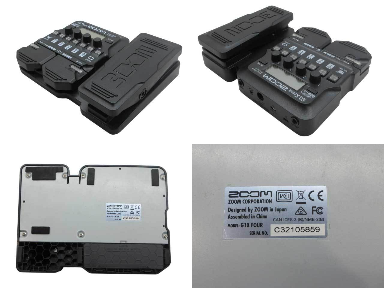ZOOM G1X FOUR Guitar Multi-Effects Processor【鹿児島店】（中古