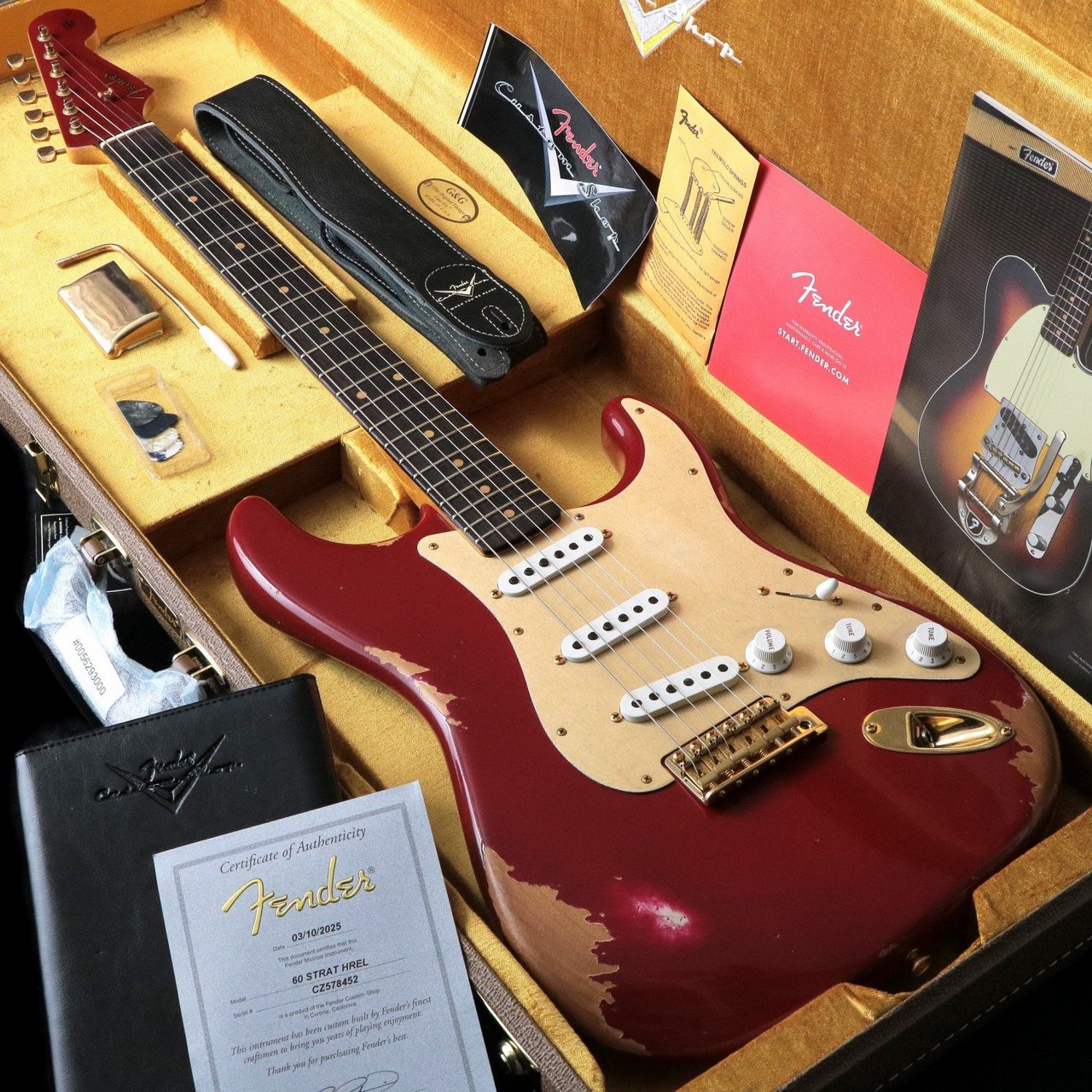 Fender Custom Shop Custom Built 1960 Stratocaster Heavy