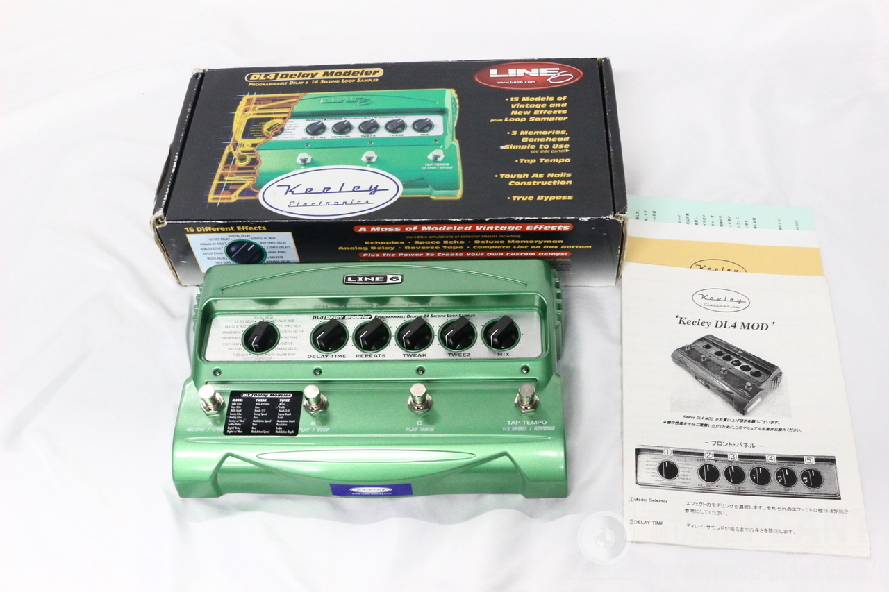 LINE6 DL4 Delay Modeler / Keeley モディファイ-