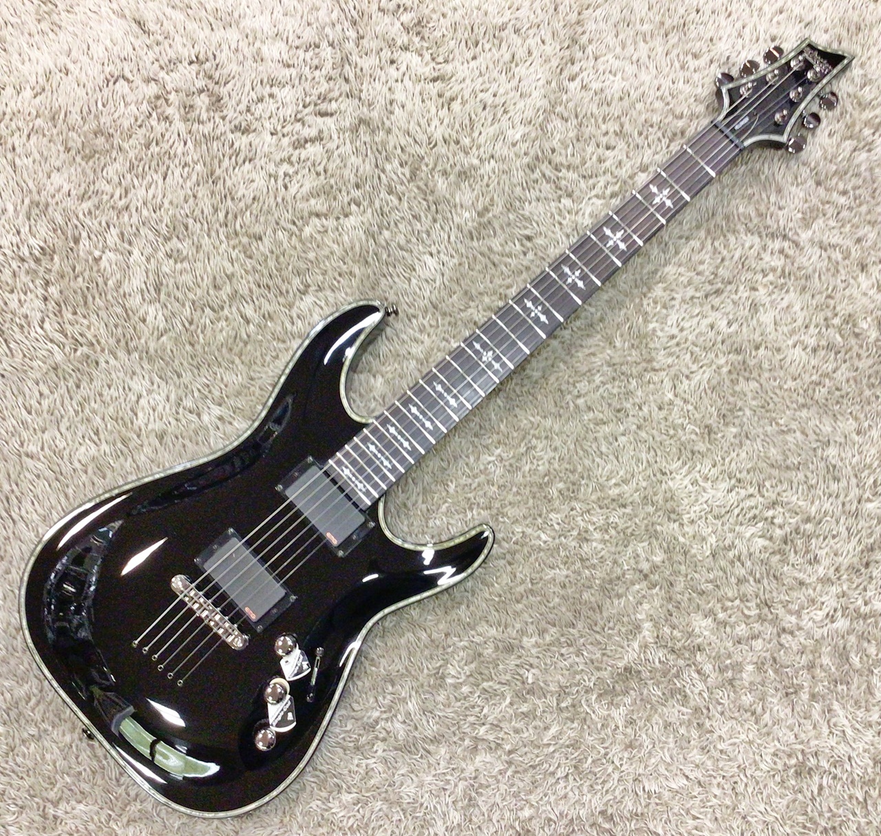 SCHECTER HELLRAISER C-1 (AD-C-1-HR) Gross Black 【美品中古】【2016