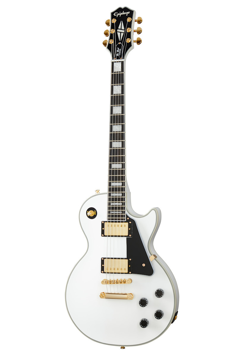Epiphone Inspired by Gibson Les Paul Custom Alpine White