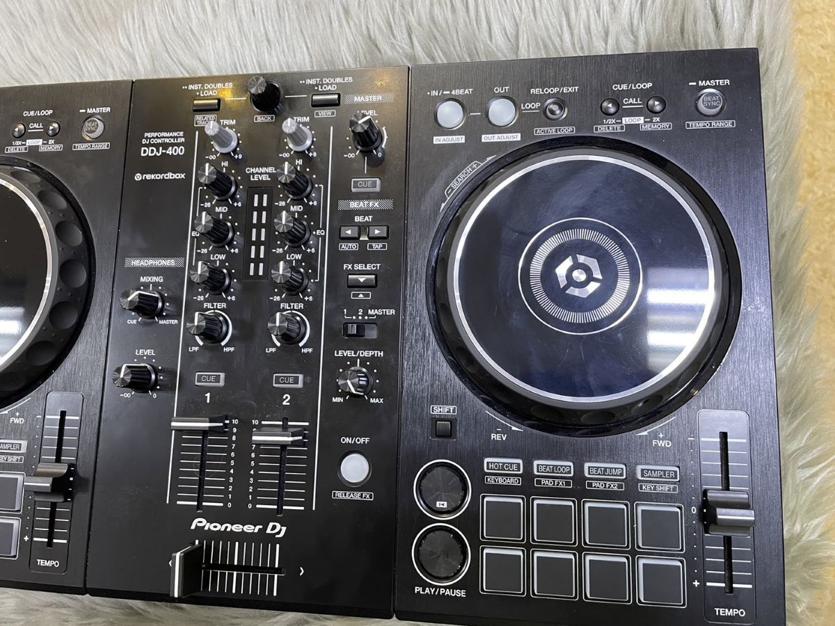 Pioneer DDJ-400 (ケース、ケーブル含む) - DJ機器