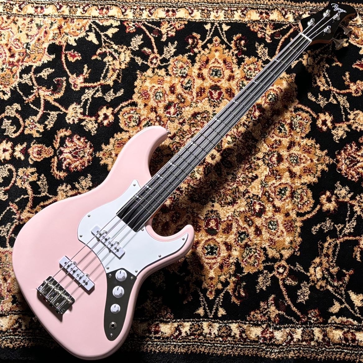 RYOGA VAL-BASS Shell Pink エレキベース ジャズベースタイプ ベイクド
