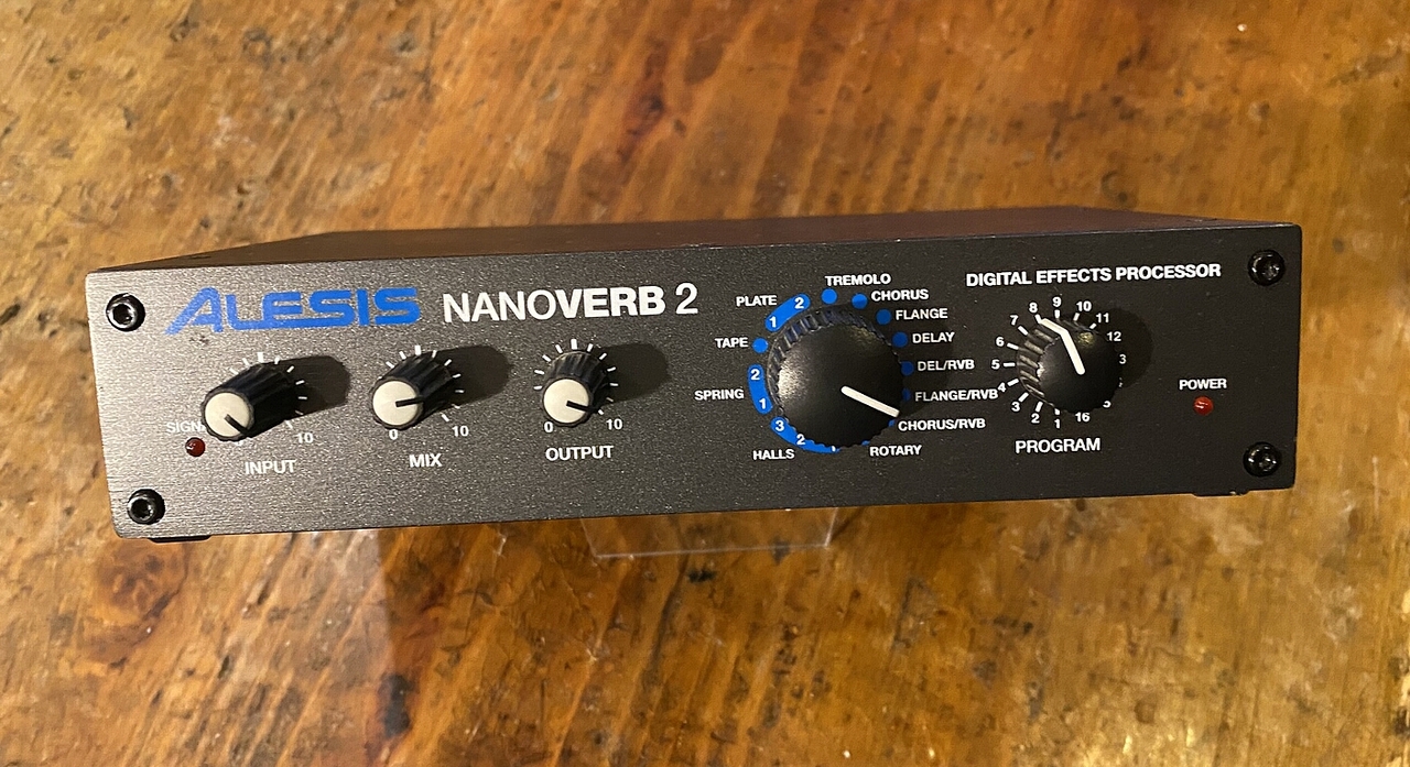 ALESIS NANOVERB 2(中古)【楽器検索デジマート】 ALESIS NANOVERB 2(中古)【楽器検索デジマート】
