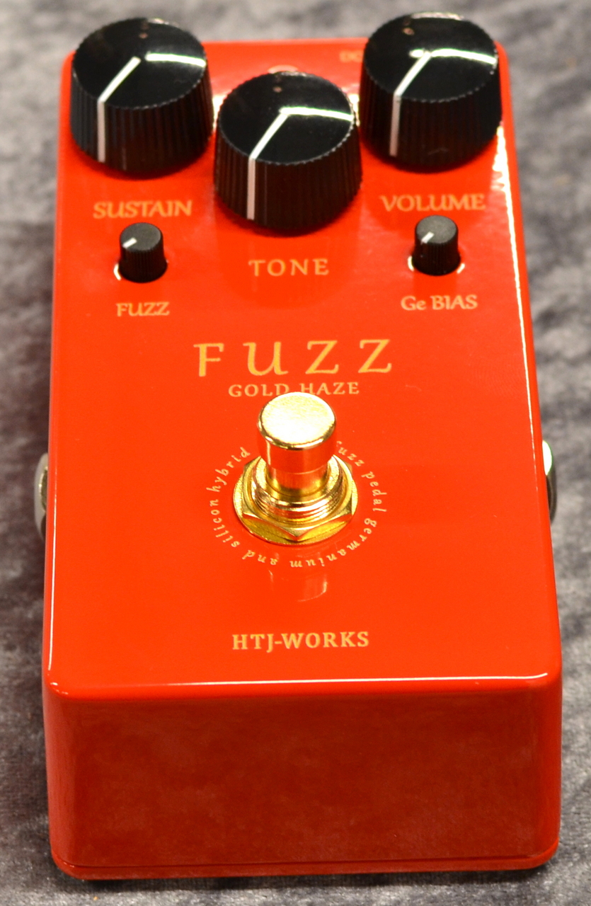 HTJ.WORKS GOLD HAZE ファズペダル GOLD HAZE FUZZ-Gelmanium&Silicon