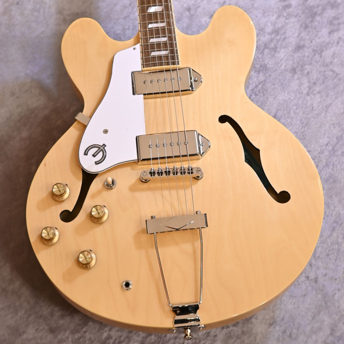 t*k様 Epiphone Cashino レフティ ビートルズ ※7月3日まで Epiphone 【NEW】Casino Natural Left Hand #25041510674 [3.08kg