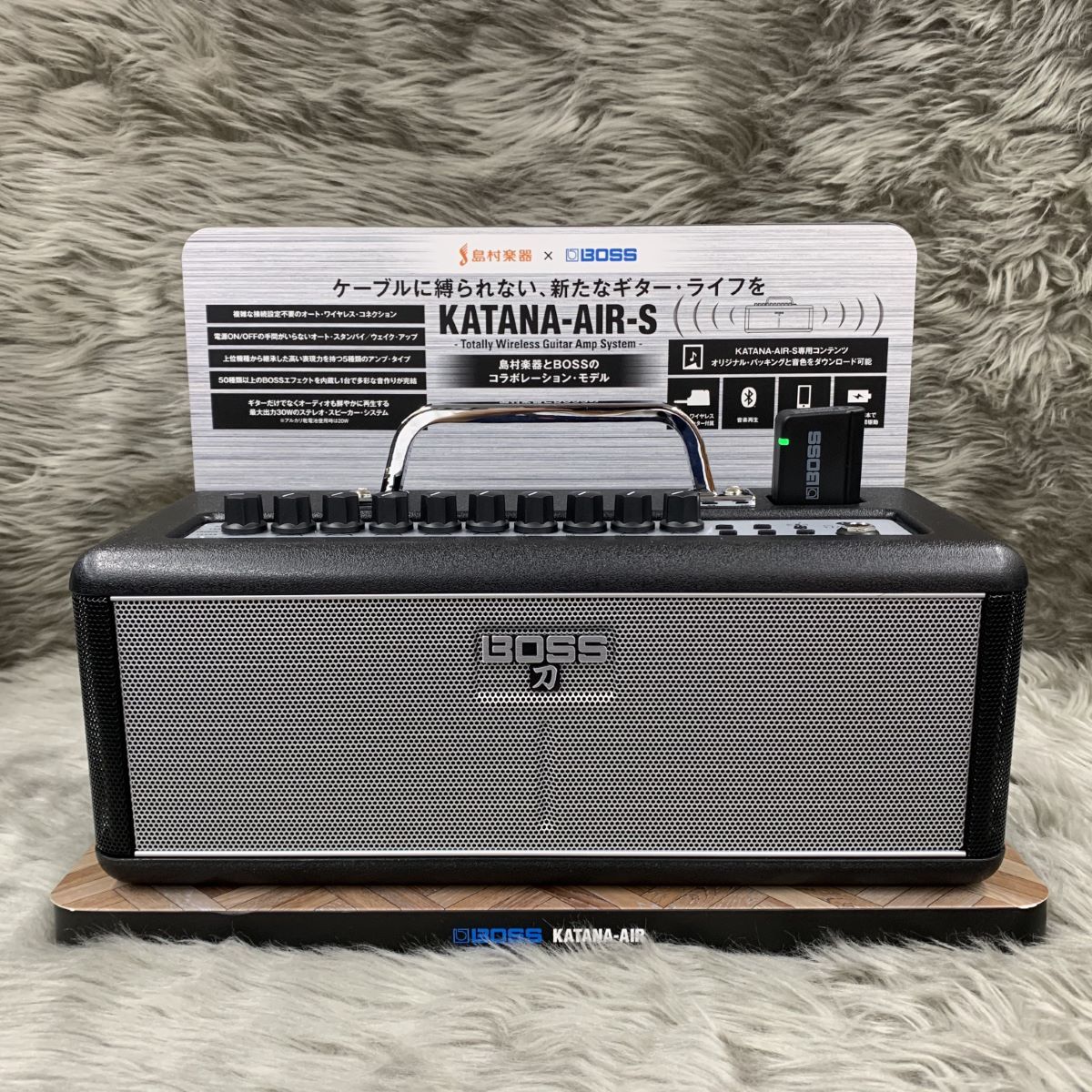 【予算案】BOSS KATANA-AIR 刀 ワイヤレスギターアンプ ボス 音響機材 中古 T6433671 その他