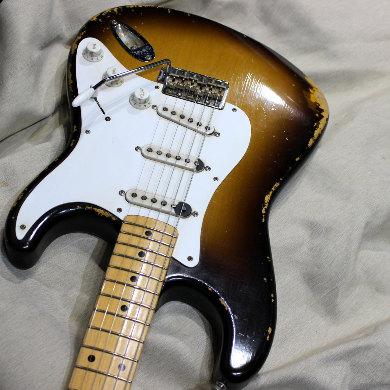 Rebel relic + MJT コンポーネントストラト Rebel Relic 55 S Series 2-Tone Sunburst レベル レリック ストラト