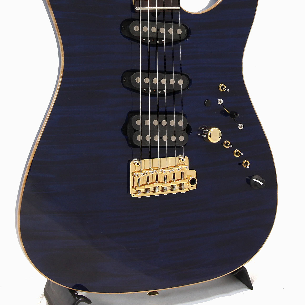 James Tyler Japan Studio Elite Rear Rout Flame Maple / White Limba