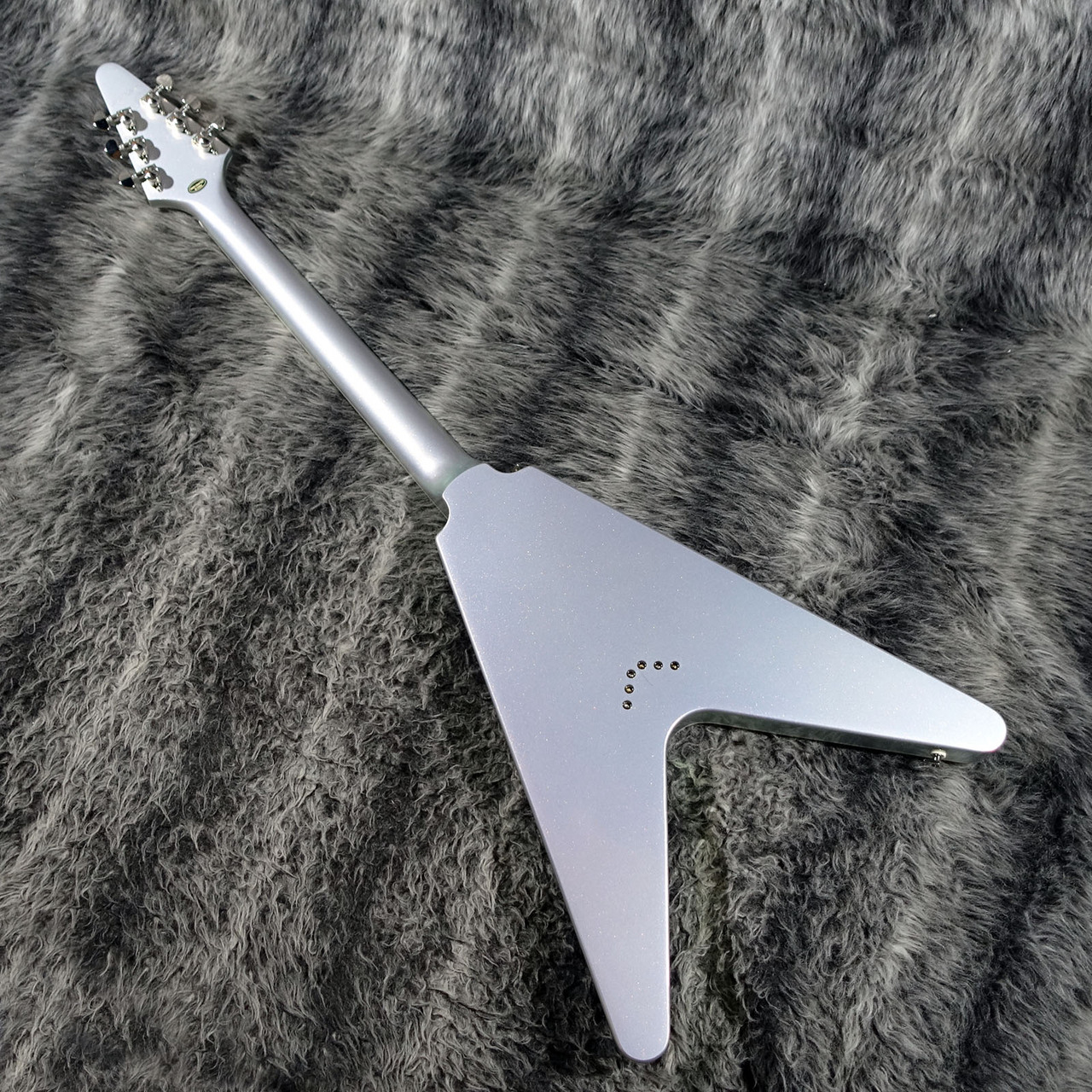 Epiphone Futura Flying V Custom Quicksilver Shift（新品/送料無料