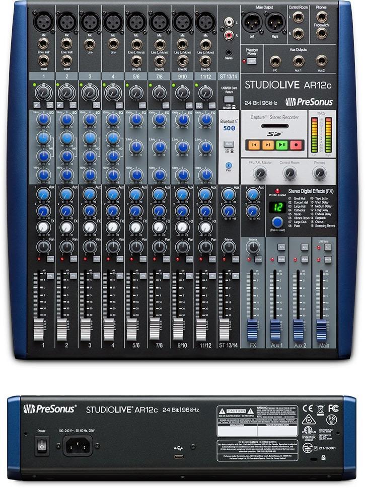 PreSonus StudioLive AR12c Analog Mixer【ローン分割手数料0%(12回迄