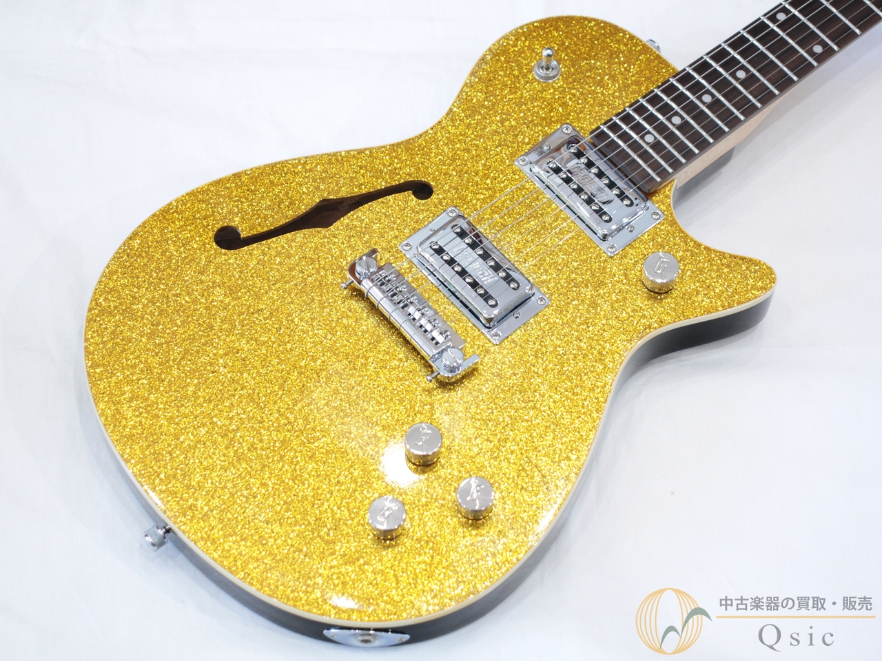 Electromatic by GRETSCH G1629 Jet GoldSparkle 【返品OK】[PMX18