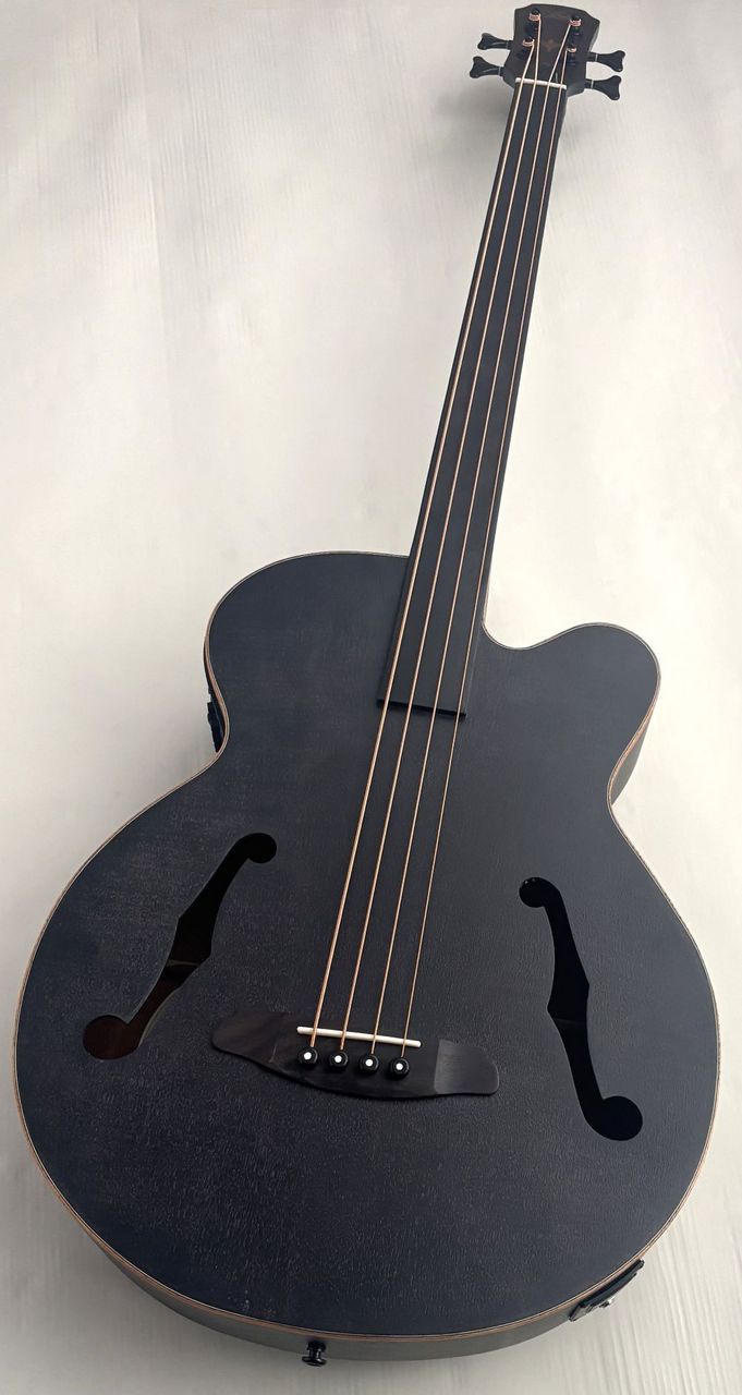 ARIA FEB-F2/FLエレアコベース ステインブラック Amazon | Aria Pro II FEB-F2/FL STBK | アコースティック