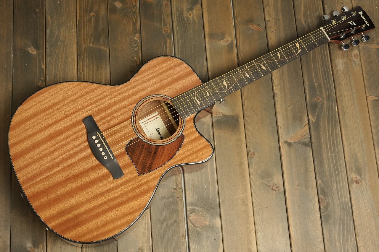 Ibanez PC34MHCE NT (Natural High Gloss) エレアコギター ケース付属