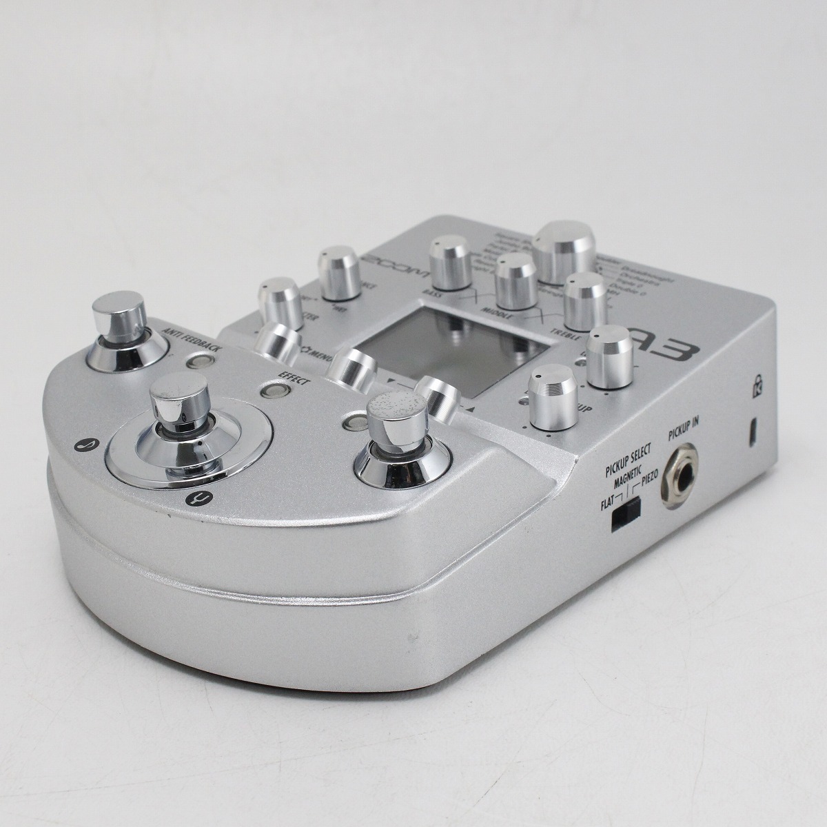 【中古品】ZOOM A3 ZOOM A3 Pre-Amp & Effects for Acoustic Guitar（中古）【楽器検索