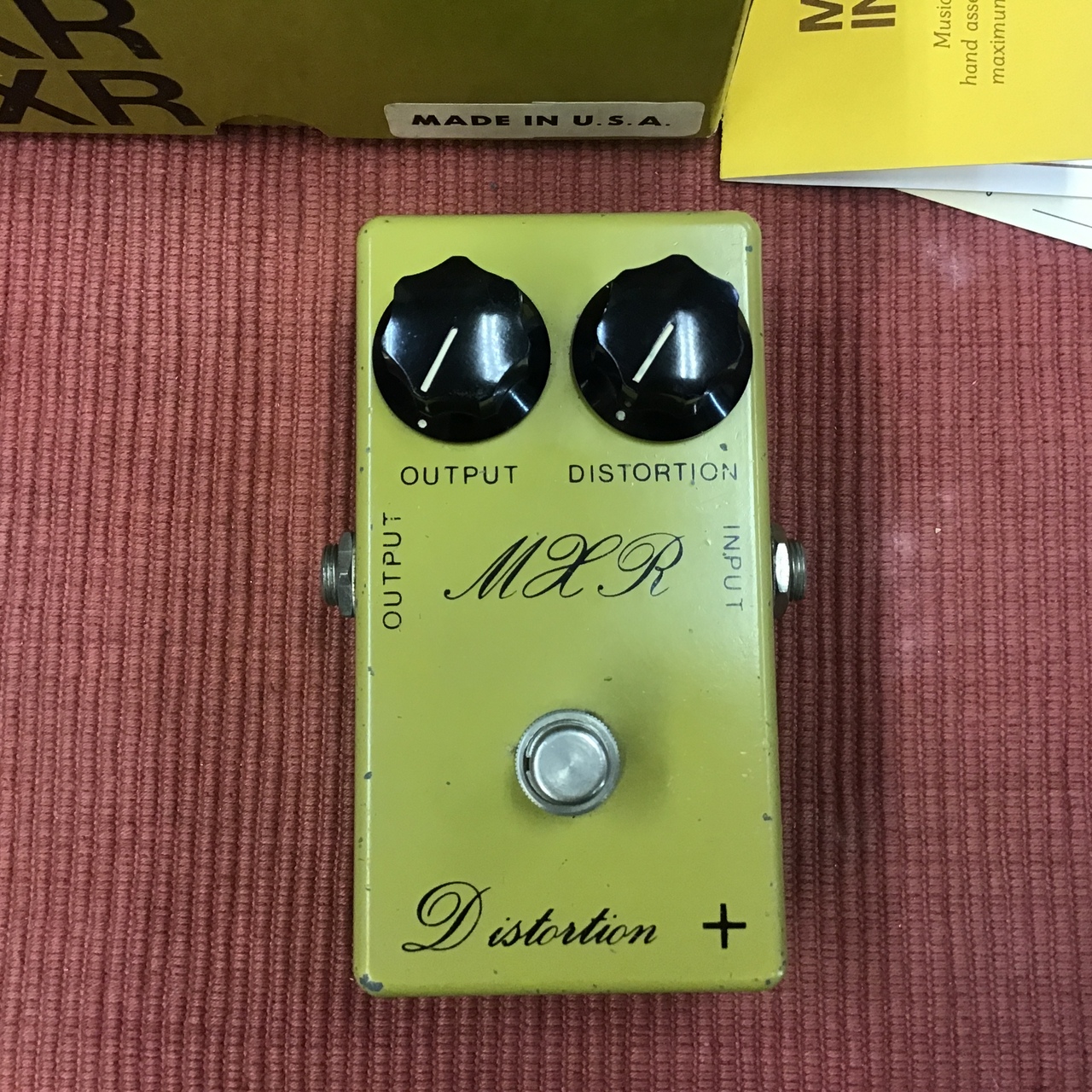 MXR Distortion + Script Logo（ビンテージ）【楽器検索デジマート】