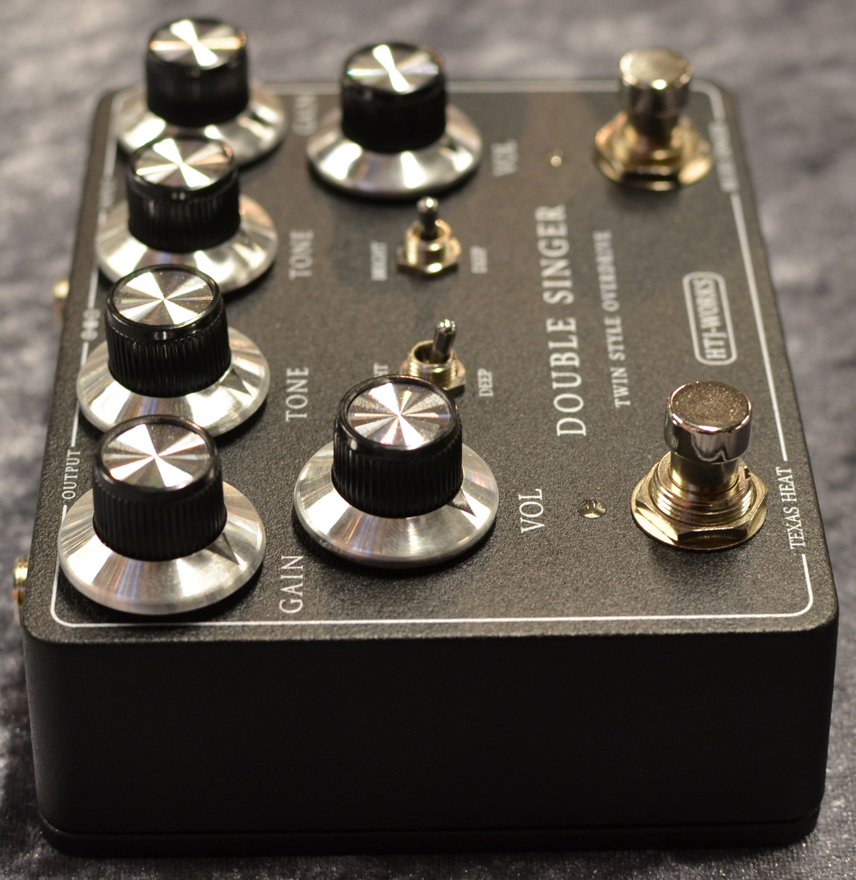 HTJ-WORKS DOUBLE SINGER -TWIN STYLE OVERDRIVE- Black #001（新品 