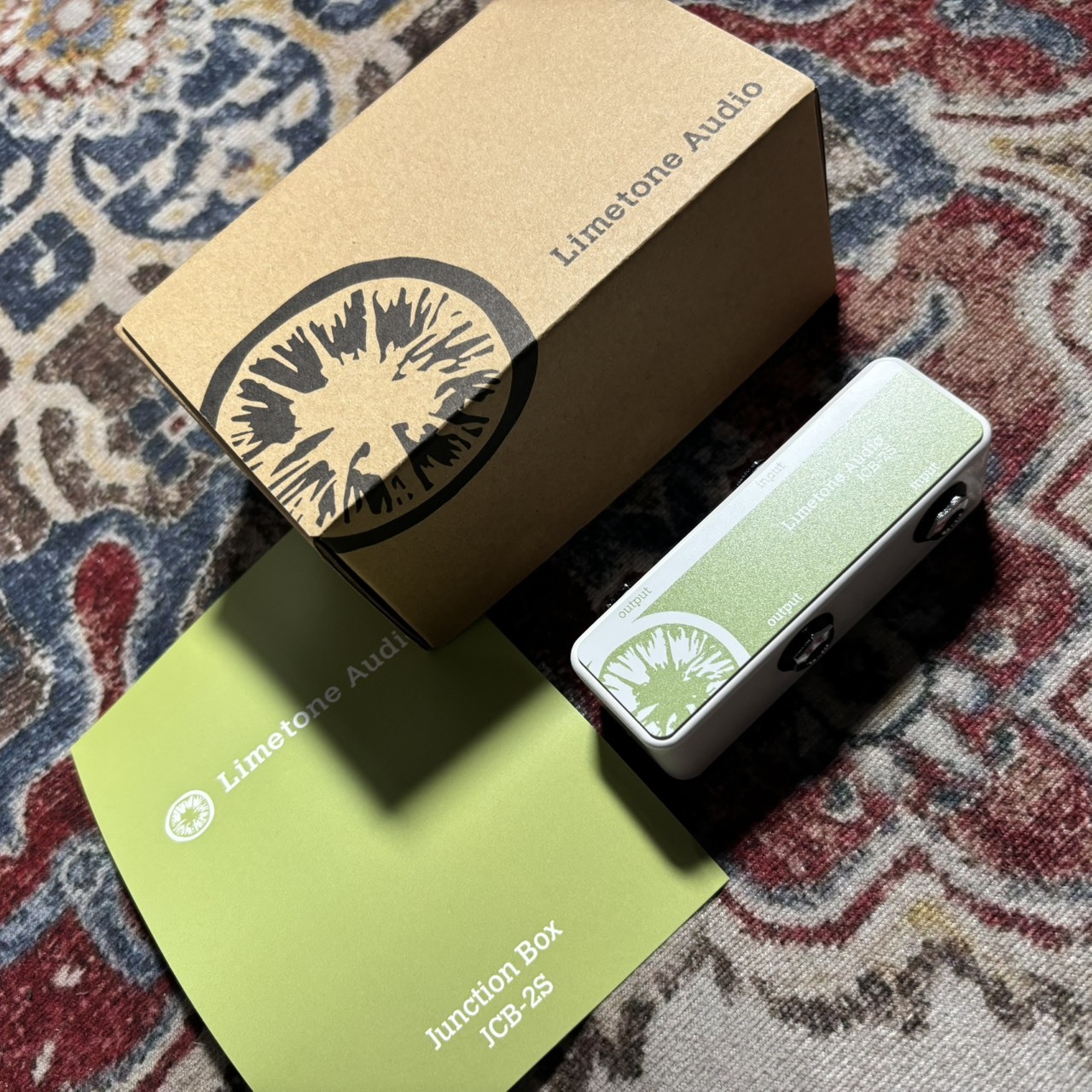 Limetone Audio JCB-2S GREEN グリーン ジャンクションボックス（新品