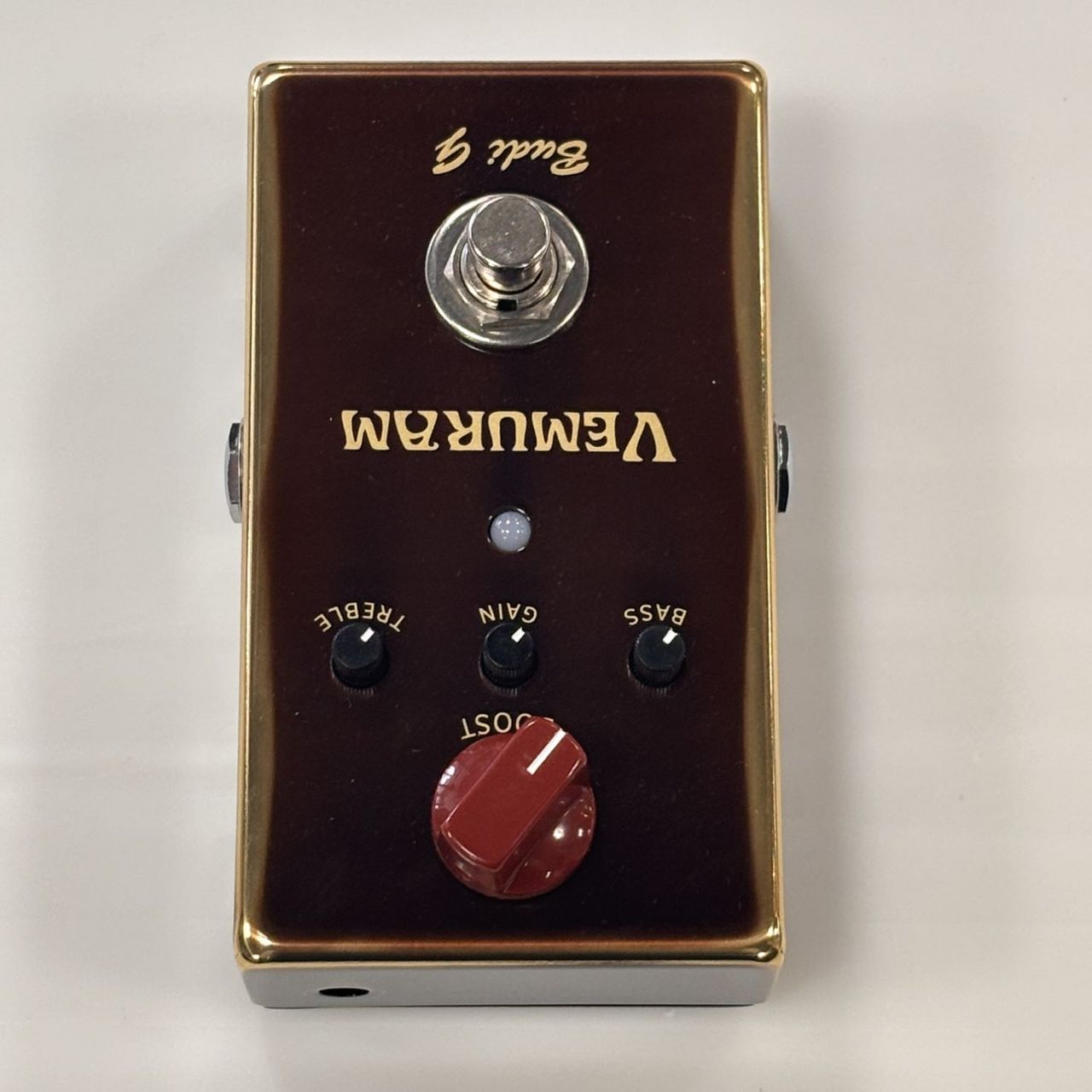 VEMURAM 【キズ有お買い得品】Budi-G ブーストペダル ブースター 国産