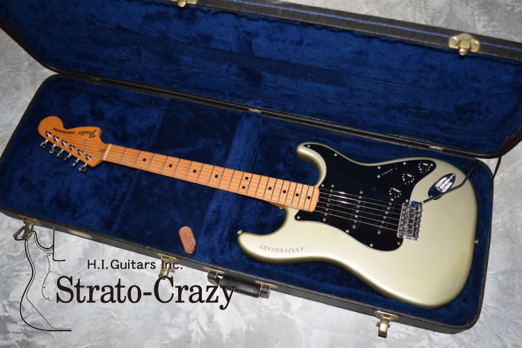 Fender '79 25th Anniversary Stratocaster Silver/Maple neck
