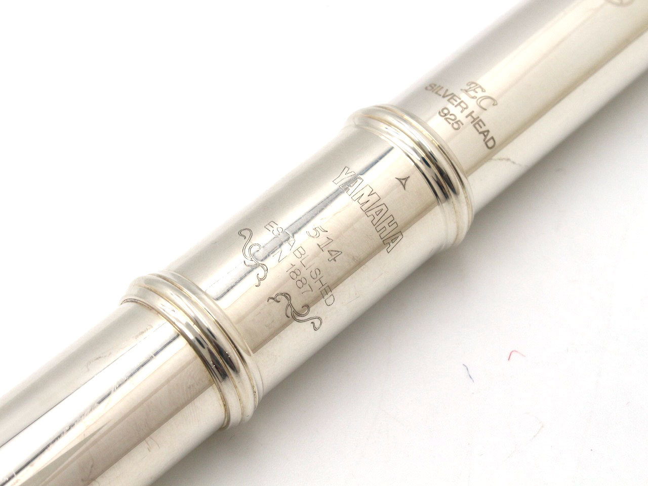 YAMAHA フルート YFL-514 頭部管銀製 全タンポ交換済み【横浜店