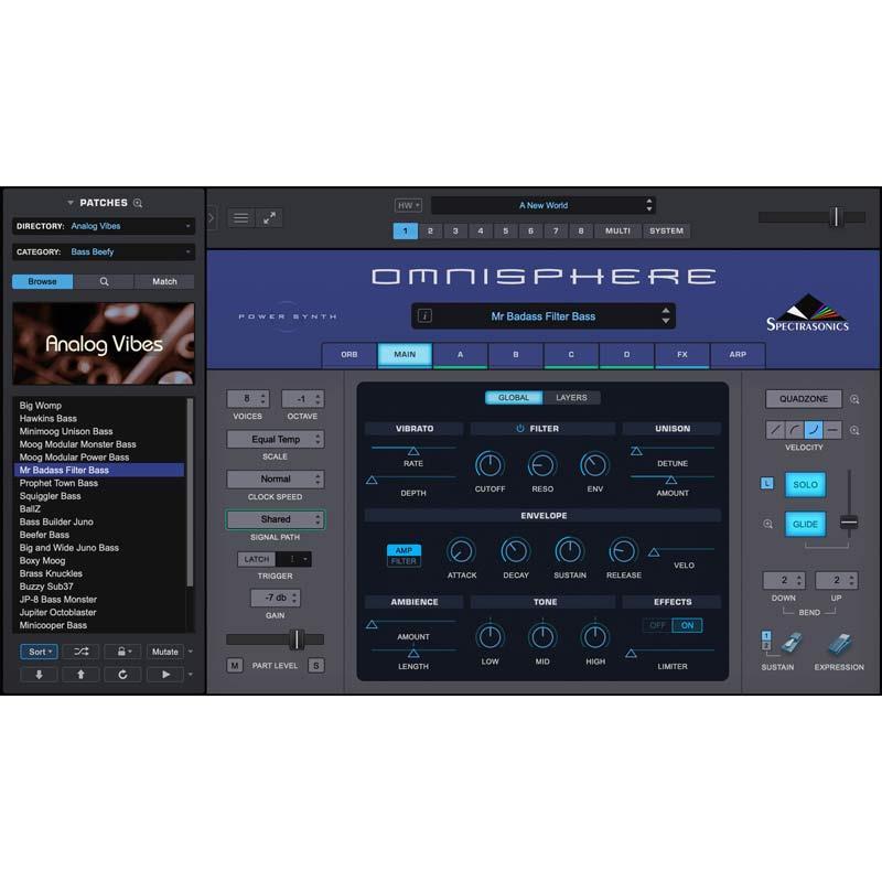 SPECTRASONICS Omnisphere 3 Upgrade (オムニスフィア)(スペクトラ