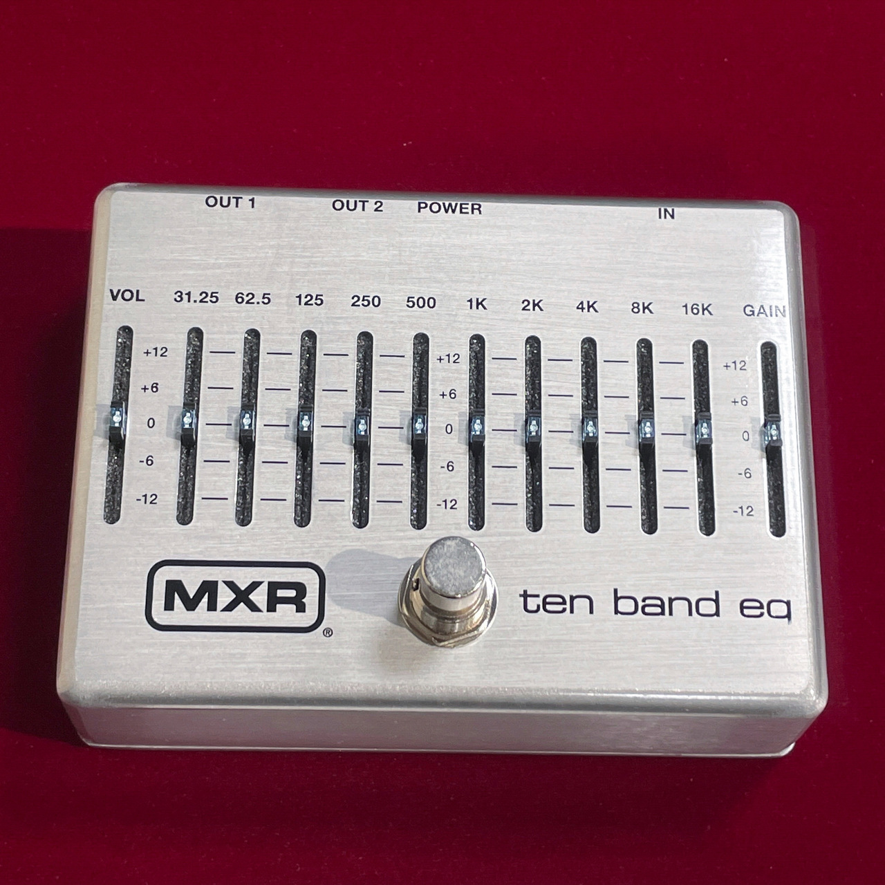 MXR M108S 10-Band EQ 【専用18Vアダプター付属】（新品）【楽器検索 ...