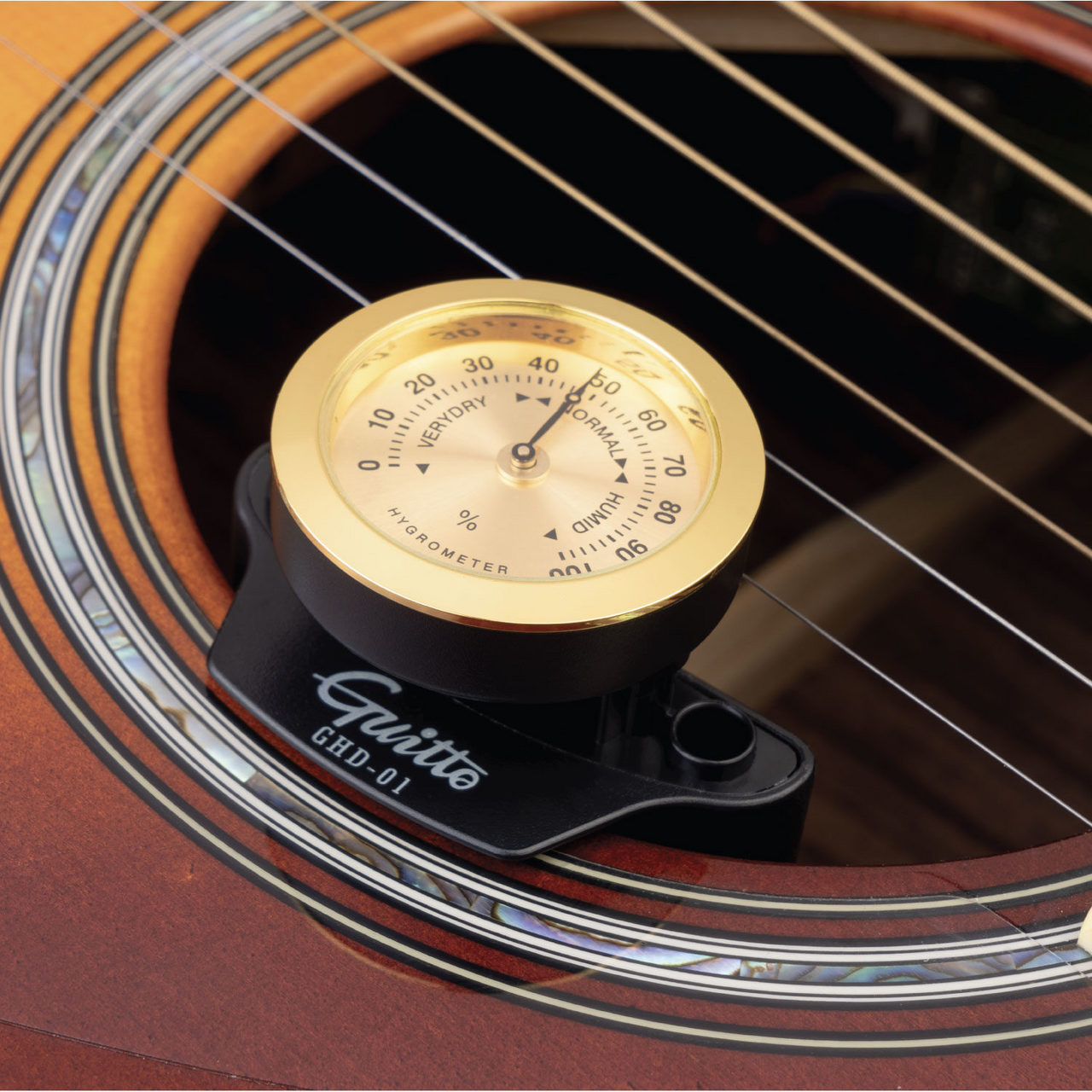 Guitto ギター用湿度管理ツール Ghd 01 湿度計付きの湿度管理グッズ 新品 楽器検索デジマート