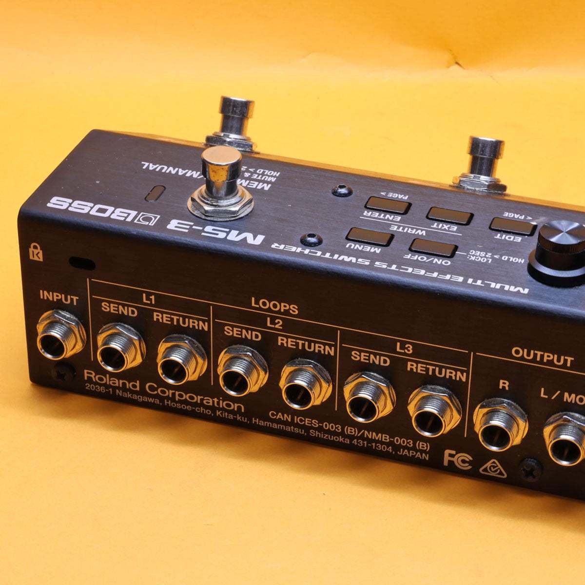 【本日限定値下中】BOSS MS-3 BOSS MS-3 Multi Effects Switcher 【福岡店】（中古/送料無料）【楽器