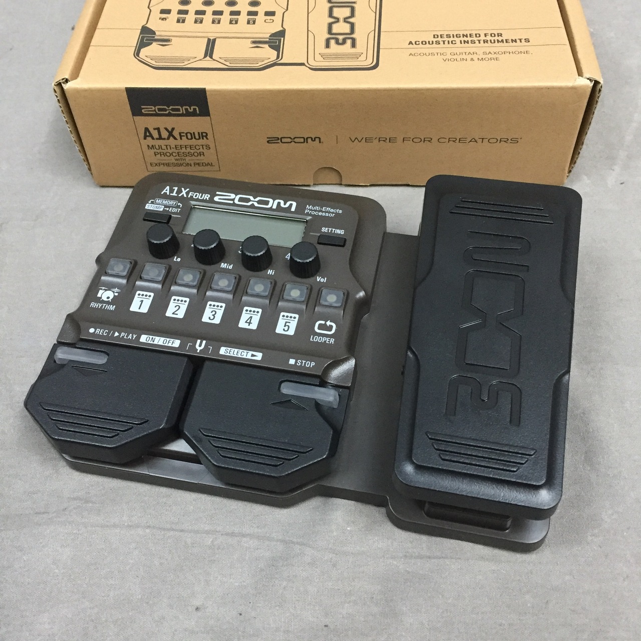 ZOOM A1X FOUR（中古）【楽器検索デジマート】