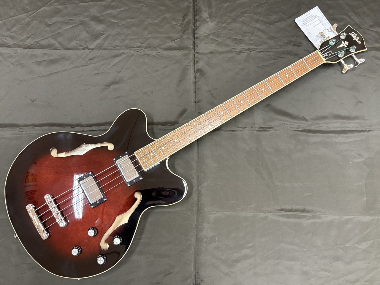 ヘフナー Höfner Verythin Bass CT Hofner Verythin Bass CT Long Scale【特価品】（新品）【楽器検索