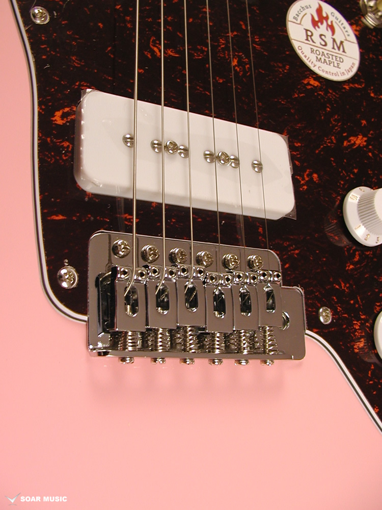 Bacchus BST-1-RSM/M SLPK バッカス エレキギター ピンク Bacchus Universe Series BST-1-RSM/M (SLPK) ｜イケベ楽器店