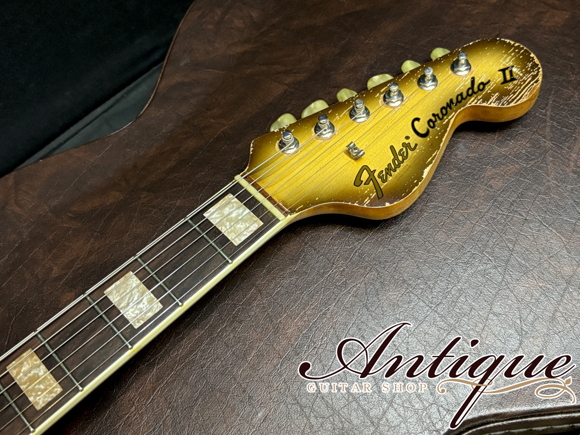 Fender CoronadoⅡ 1966-67 Antigua Matching Head & PG w/Killer