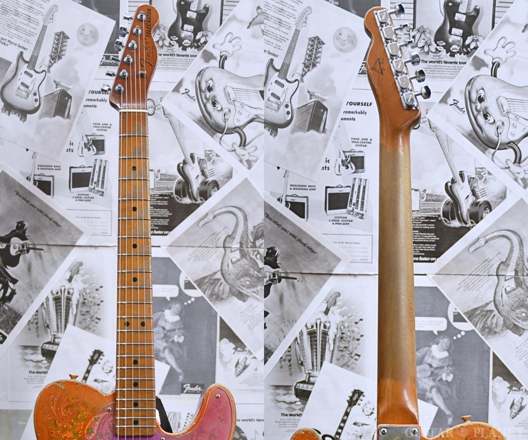 Fender Custom Shop MBS 1967 Telecaster Relic -Tangerine Paisley