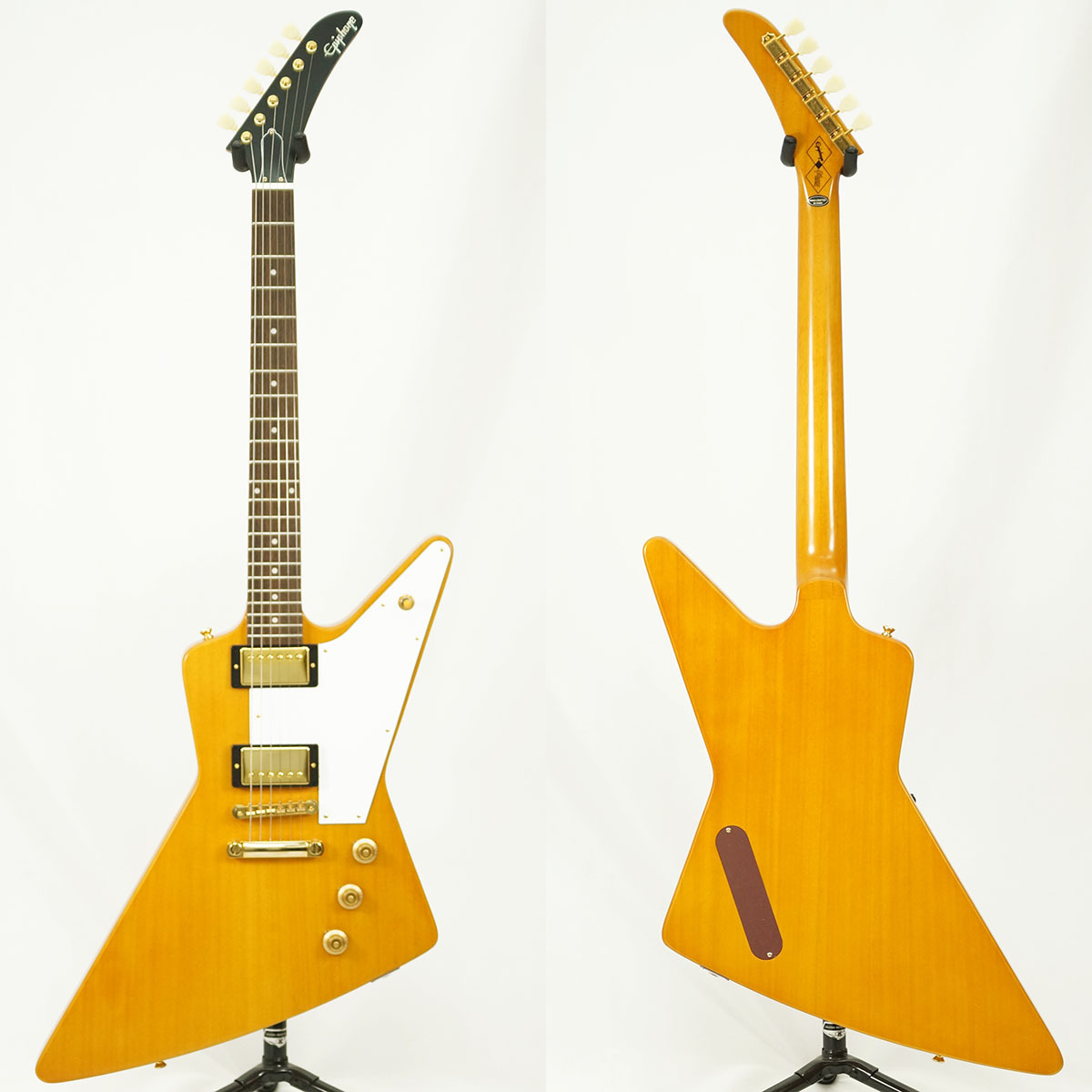 Epiphone Inspired by Gibson Custom Shop 1958 Korina Explorer (Aged