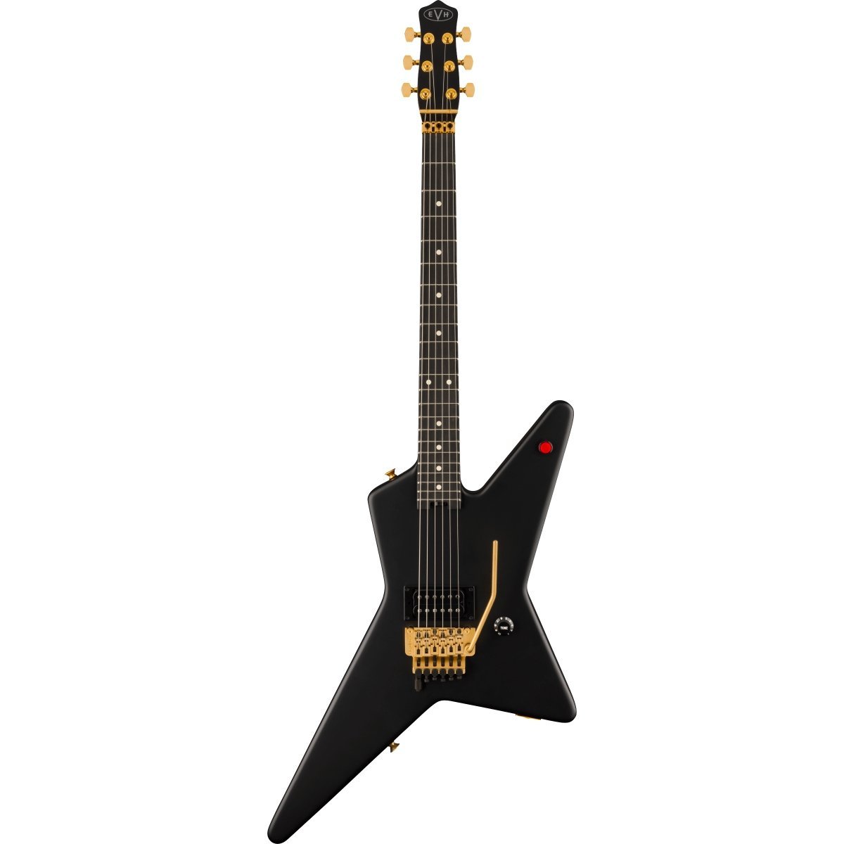 EVH Limited Edition Star Ebony Fingerboard Stealth Black with Gold 
