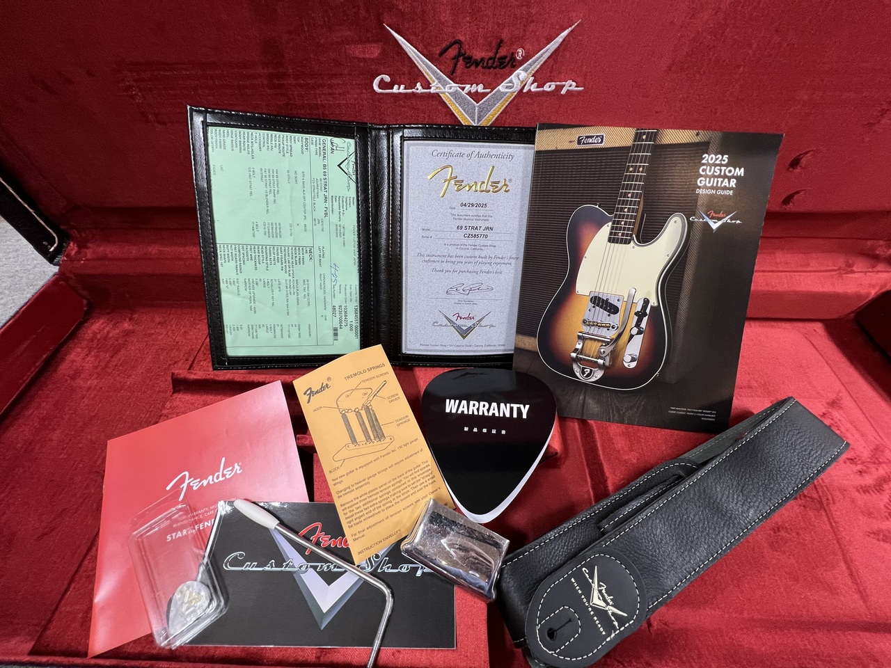 Fender Custom Shop 2025 COLLECTION 1969 Stratocaster Journeyman