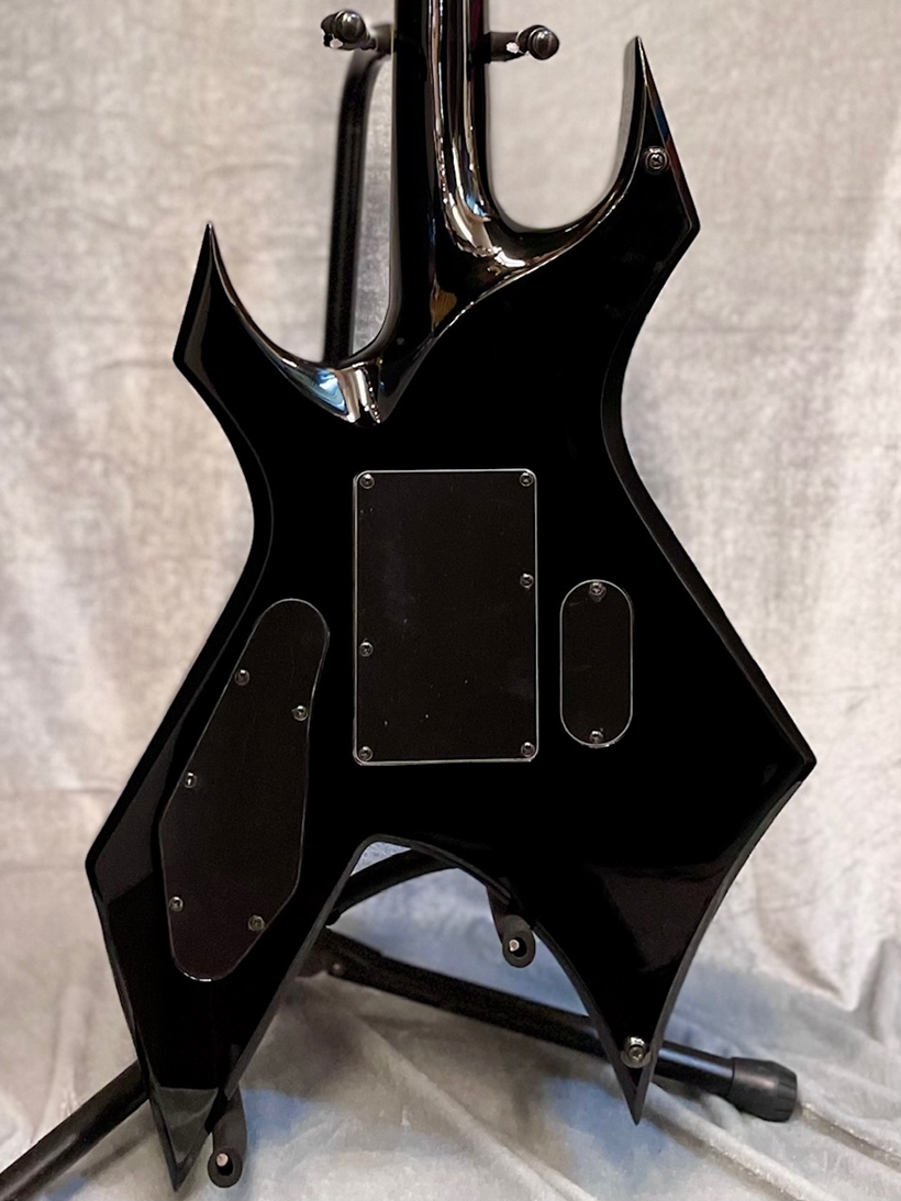 B.C.Rich Warlock NJ Deluxe -Onyx Black- 2008年製【Through
