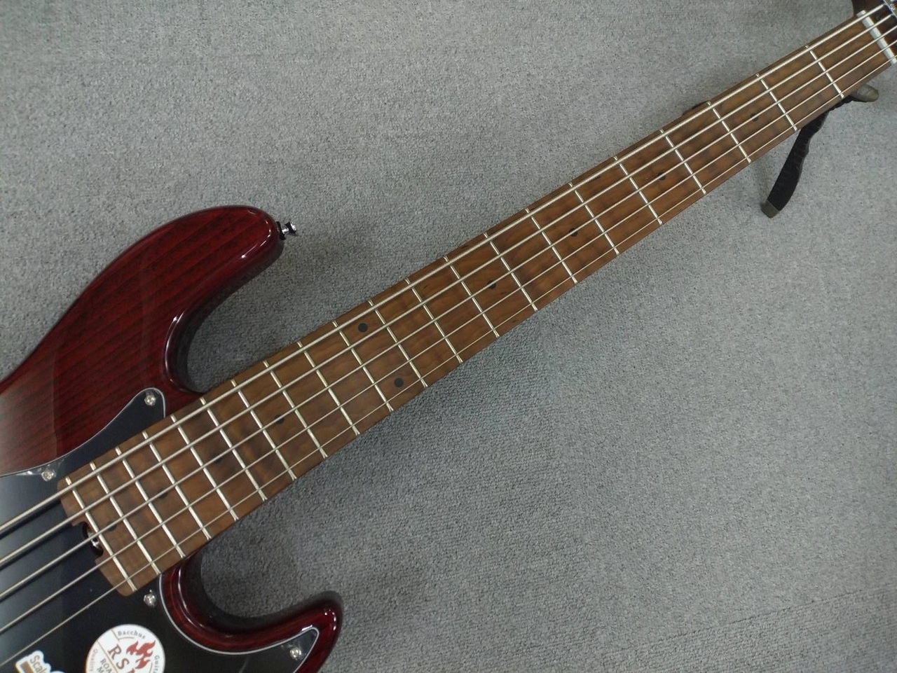 Bacchus WJB　ASH　シースルーレッド　ベース　バッカス Bacchus WJB-500R ASH シースルーレッド・グロスフィニッシュ