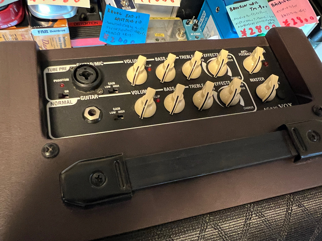 VOX ヴォックス 2チャンネル仕様 真空管搭載　アンプ AGA30 VOX / AGA-30 アコギ用 真空管アンプ - HR/HMギター専門店