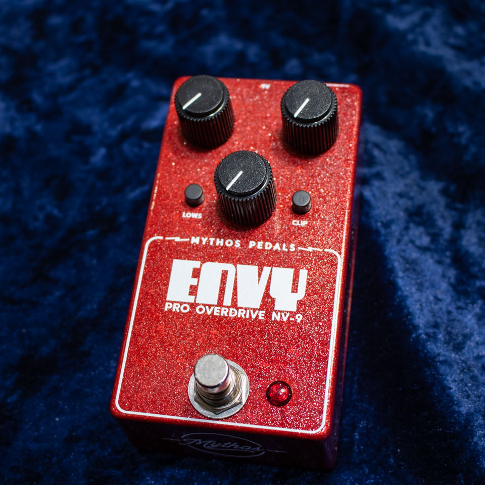 Mythos Pedals ENVY Red sparkle（新品/送料無料）【楽器検索デジマート】