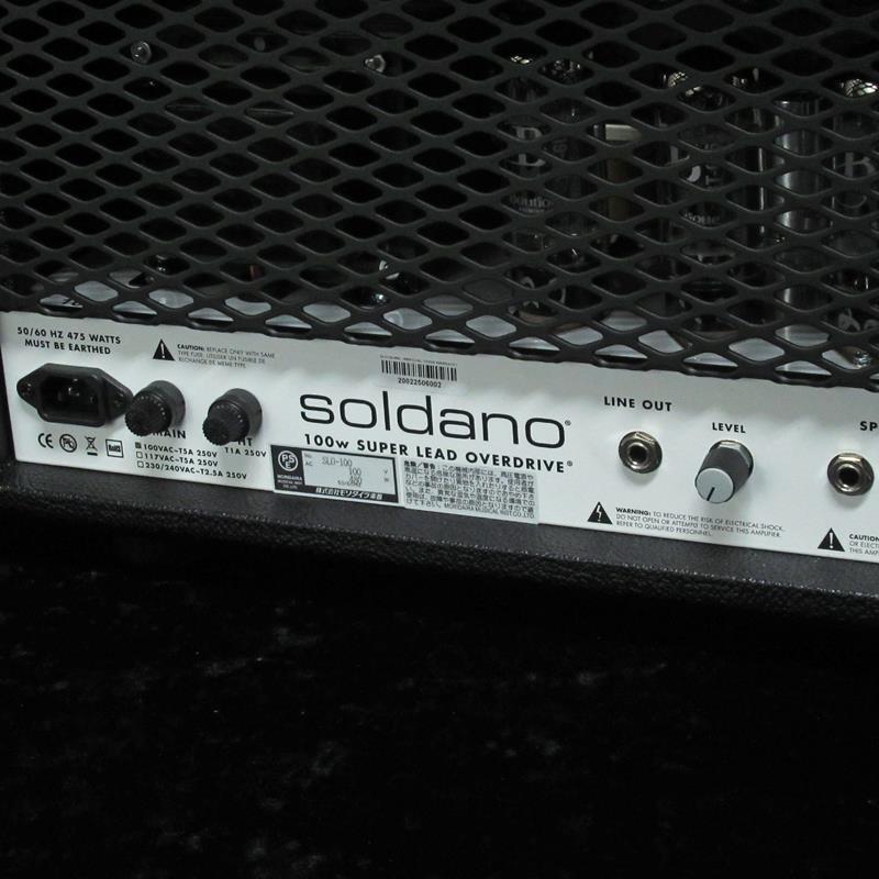 Soldano SLO-100 Classic Head【ARMOR製ハードケース付属】（新品
