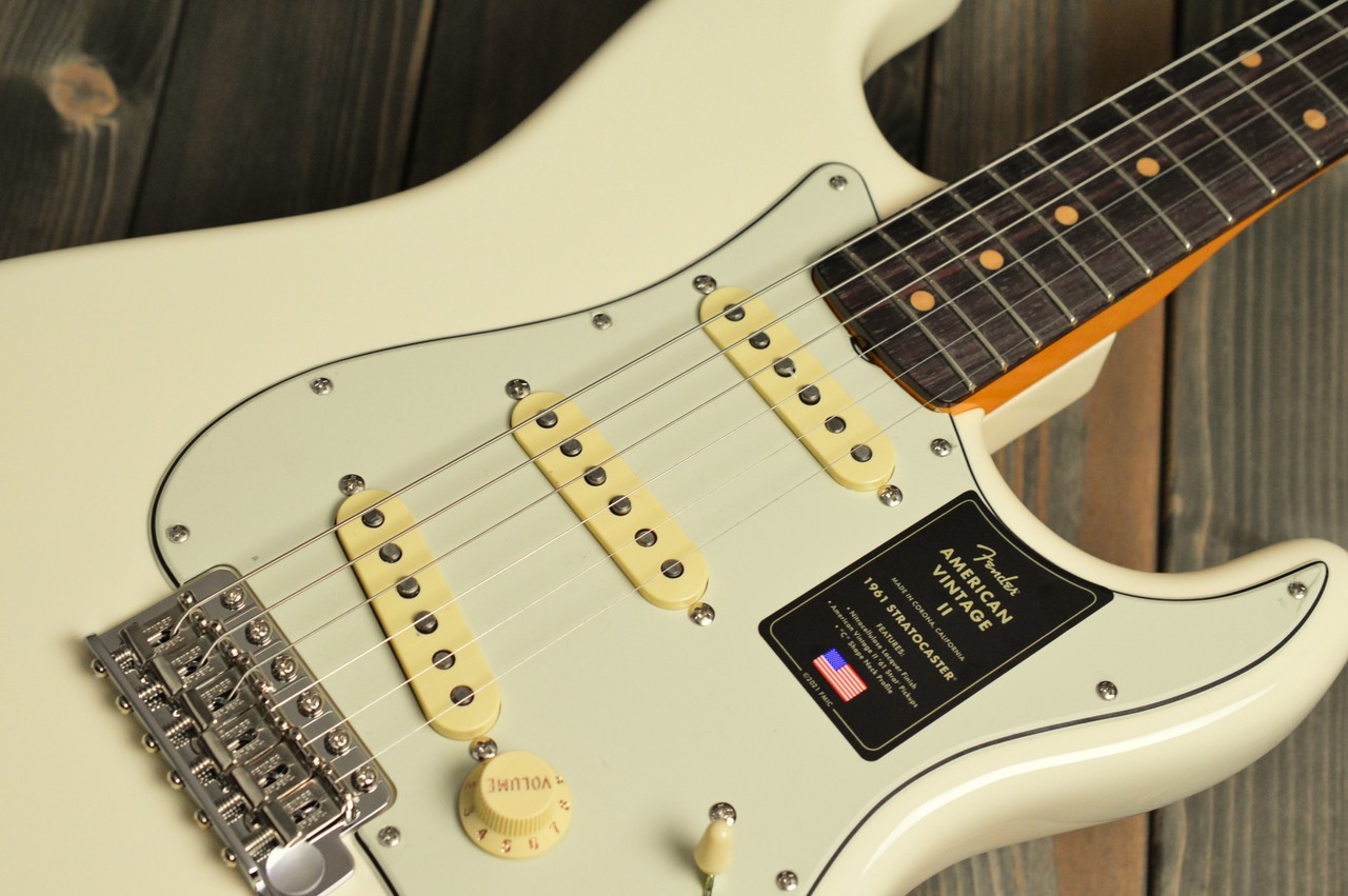 Fender AMERICAN VINTAGE II 1961 STRATOCASTER / Olympic White（新品