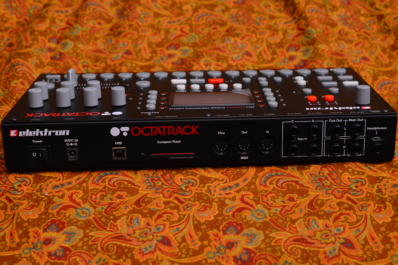 返品不可 Elektron OCTATRACK（Compact Flash 付属） | thetaiwantimes.com