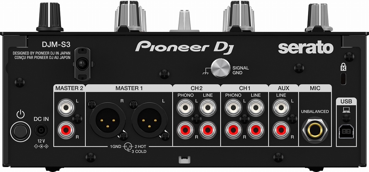 Pioneer Dj DJM-S3 2チャンネルDJミキサー（新品/送料無料）【楽器検索